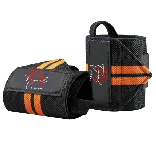 Wrist wraps for gym and weight lifting Tunnel Vision