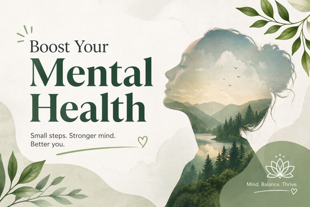 Five Ways to improve your mental health